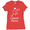 cabaret merlot Ladies Fitted T-Shirt