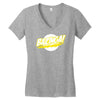 bazinga Women's V-Neck T-Shirt