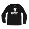 zombies only want a hug bad taste haloween zombie pop culture gift Long Sleeve Shirts