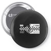 ska  2 tone Pin-back button