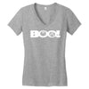 boo pumpkin Women's V-Neck T-Shirt