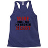 Wine Will Fix My Broken Heart Racerback Tank