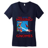 Sherlock Gnomes Women's V-Neck T-Shirt