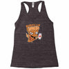 pizzaa monster Racerback Tank
