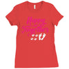 happy together Ladies Fitted T-Shirt