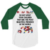 mama bear message 3/4 Sleeve Shirt