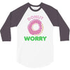 donut worry 3/4 Sleeve Shirt