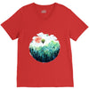 roundscape V-Neck Tee