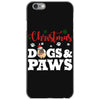 christmas dogs and paws iPhone 6/6s Case