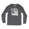i like trains Long Sleeve Shirts