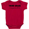 third grade squad Baby Bodysuit