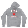size matters Unisex Hoodie