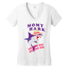 Mommy Shark -Shark Do Do Do Women's V-Neck T-Shirt