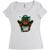 team dog Women's Triblend Scoop T-shirt