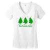 run forest run Women's V-Neck T-Shirt