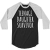 teenage daughter survivor 3/4 Sleeve Shirt