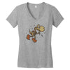 yoshisaurus Women's V-Neck T-Shirt