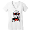 hipster trooper Women's V-Neck T-Shirt