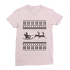 ugly santa claus Ladies Fitted T-Shirt