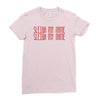 sleigh my name Ladies Fitted T-Shirt