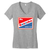 bazooka joe bubble gum logo ideal birthday present or gift Women's V-Neck T-Shirt