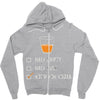 room for vodka Zipper Hoodie