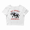 my spirit animal Crop Top