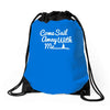 come sail away with me Drawstring Bags