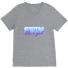 swim like a girl neon V-Neck Tee