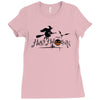 happy halloween Ladies Fitted T-Shirt