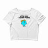 little miss smarty pants Crop Top