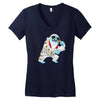 live in memphis Women's V-Neck T-Shirt