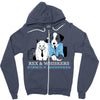 rex and whiskers attorneys Zipper Hoodie