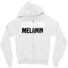 i love my melanin Zipper Hoodie