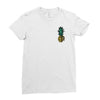 Pineapple Bomb Pocket Ladies Fitted T-Shirt