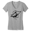 avicii 3 Women's V-Neck T-Shirt