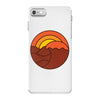 sunset circle iPhone 7 Case