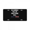 be a sally yates License Plate
