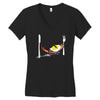 good morning Women's V-Neck T-Shirt