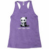 can't adult today Racerback Tank