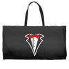 tuxedo bow Weekender Totes
