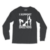 i support single moms Long Sleeve Shirts