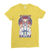forest fighter Ladies Fitted T-Shirt