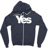 vote yes for scotland scottish independence Zipper Hoodie