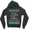 merry christmas ugly christmas sweater Zipper Hoodie