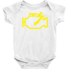 check engine light Baby Onesie