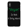 not a dirty word iPhoneX