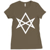 thelema sign Ladies Fitted T-Shirt