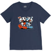 cuphead and mugman V-Neck Tee