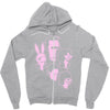 belcher family Zipper Hoodie